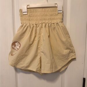 FSU Nike Women's Tan Athletic Shorts
